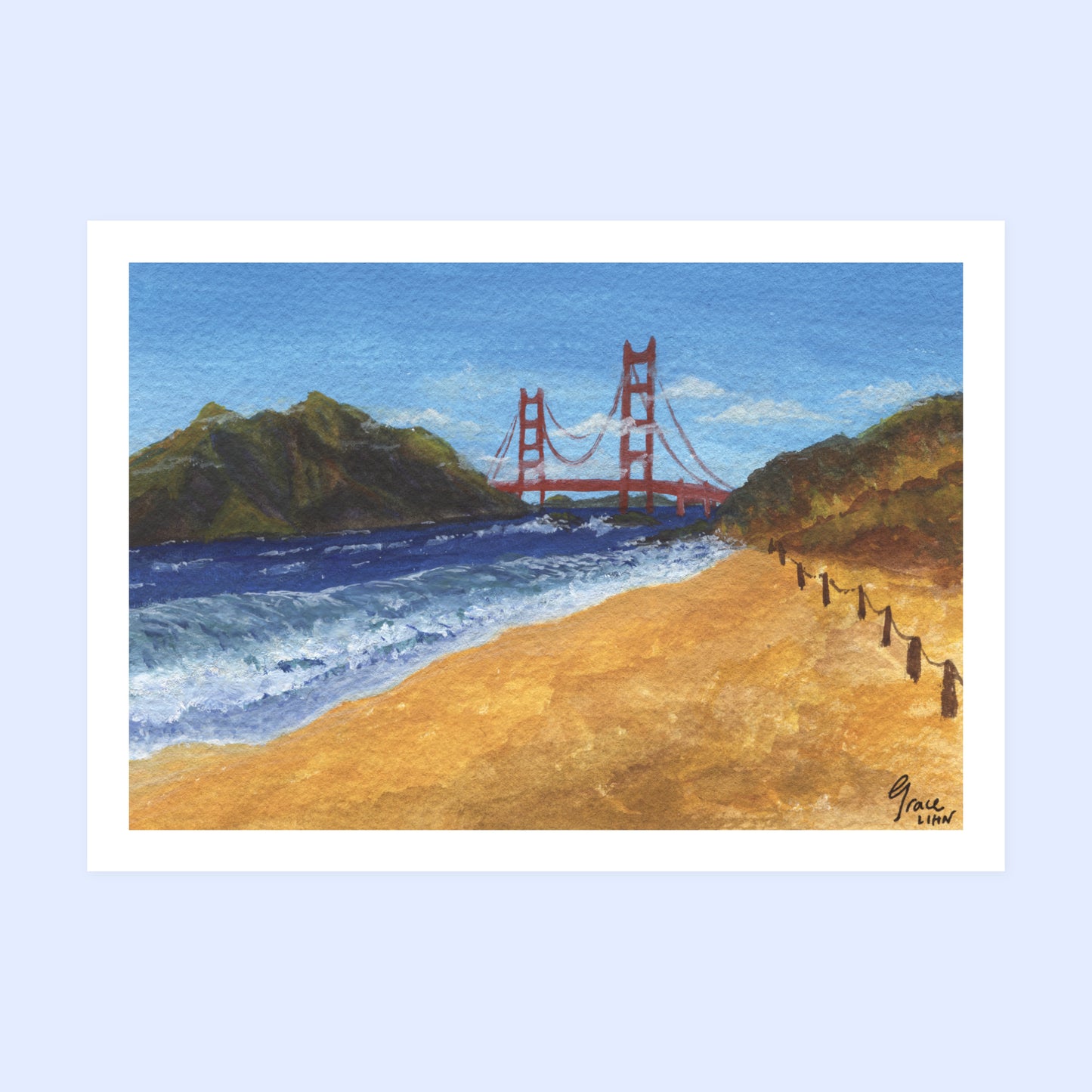 San Francisco Seaside – Glicée Fine Art Print